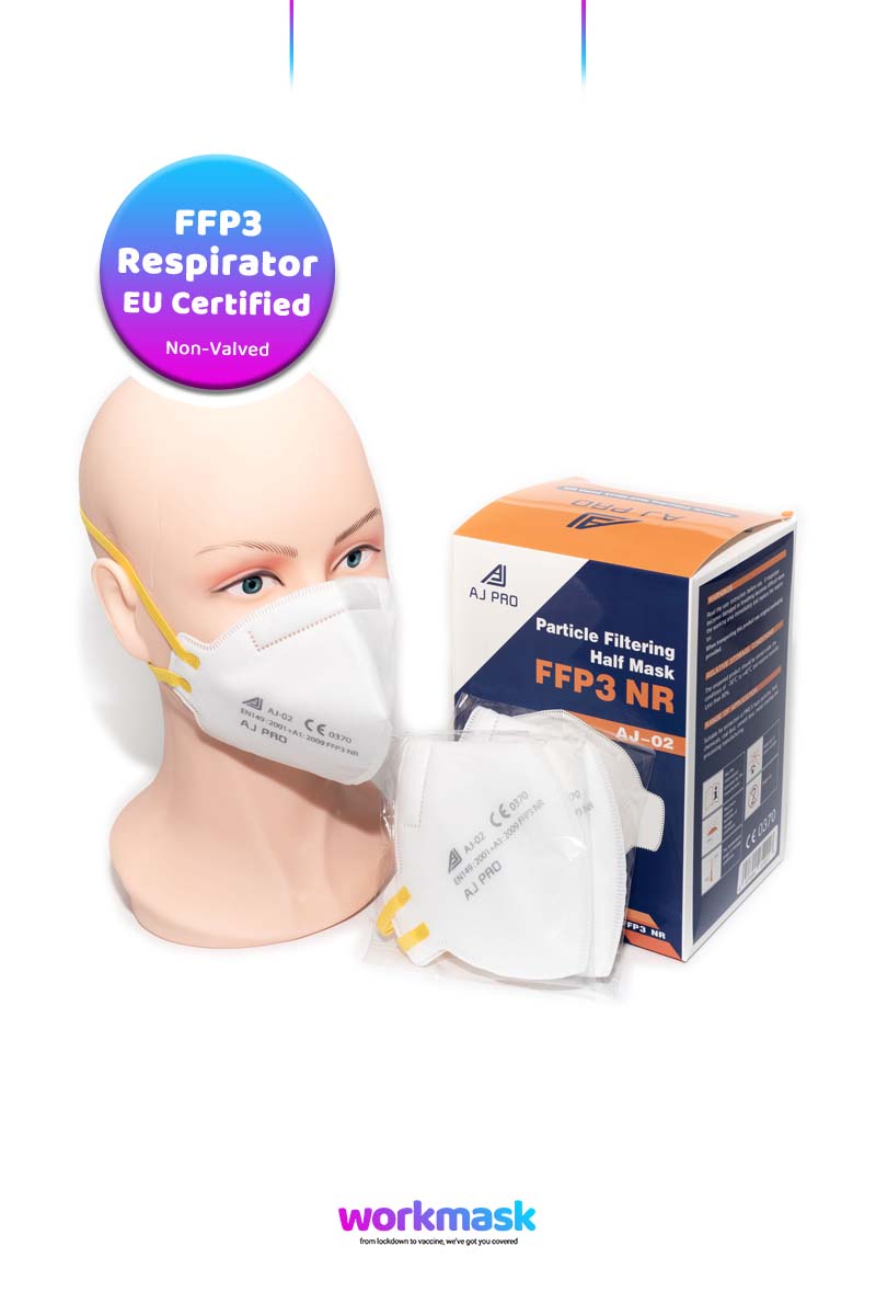 AJ PRO AJ02 FFP3 EU Certified Face Mask